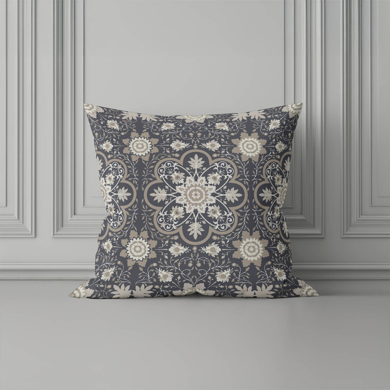 Skyler Indoor Throw Pillow, Charcoal
