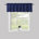 Tissu gaufré bleu marine