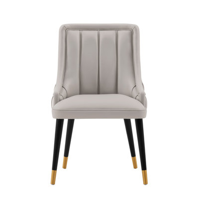 Chaise de salle à manger en gris clair