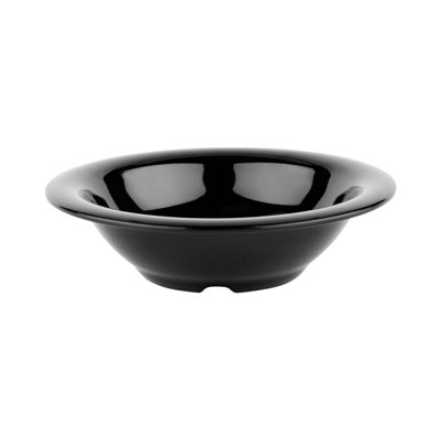 GET B-127-BK Bol à fruits en mélamine, 12 onces, noir (ensemble de 12)