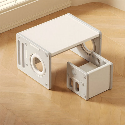 Ensemble de table et de chaises pour enfants, station de jeu modulaire pour tout-petit, mobilier de jeu d'intérieur multifonctionnel pour chambre de bébé, salle de jeu, chambre de tout-petit, salle de classe Homechool