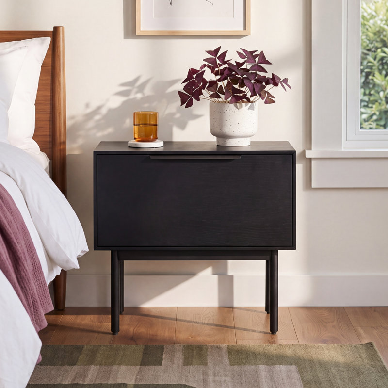Ellis Nightstand, Black