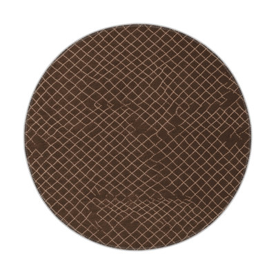 Tapis noir intérieur et extérieur Trellis