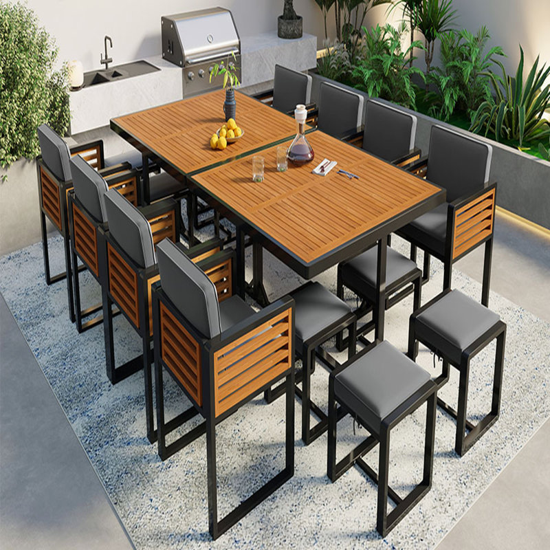 Ensembles repas pour patio, Gris