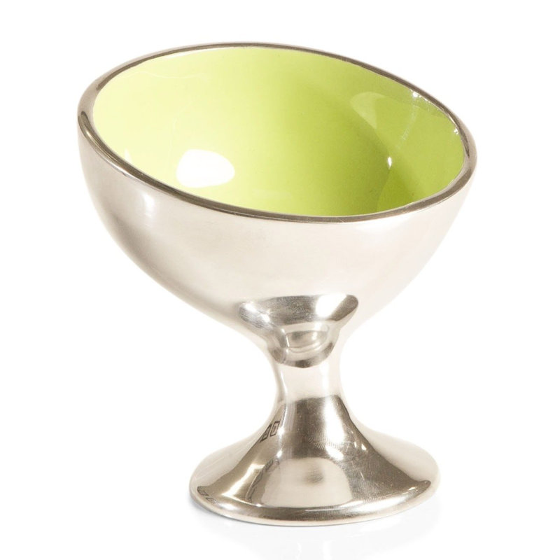 Icecream Cup, Silver/Pistachio