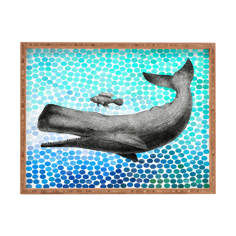 Iowa Park Wood Tray, 1.75" H x 14" W x 18" D