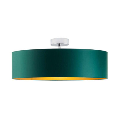 Sundquist Fabric Semi Flush Mount