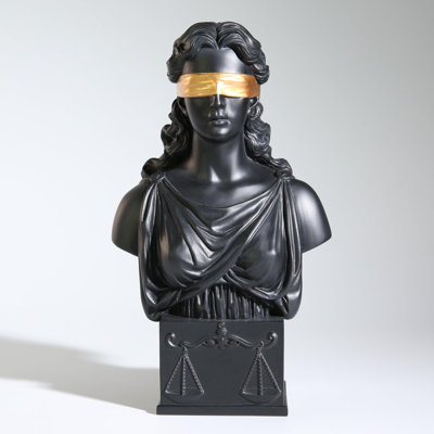Lady Justice Bust Statue