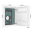 Armoire à pharmacie 24 po x l 30 po à miroir sans cadre avec bords biseautés et porte à ouverture à gauche-2131486578