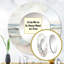 Ruksin Coastal Ocean Charm In Winter IV - grand miroir mural, miroir rond beige-1943774231