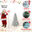 Arbre de Noël illuminé enneigé 8 pi avec 500 lumières UL blanc chaud-1605093394