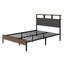 Table de chevet avec lit doux-1131998472