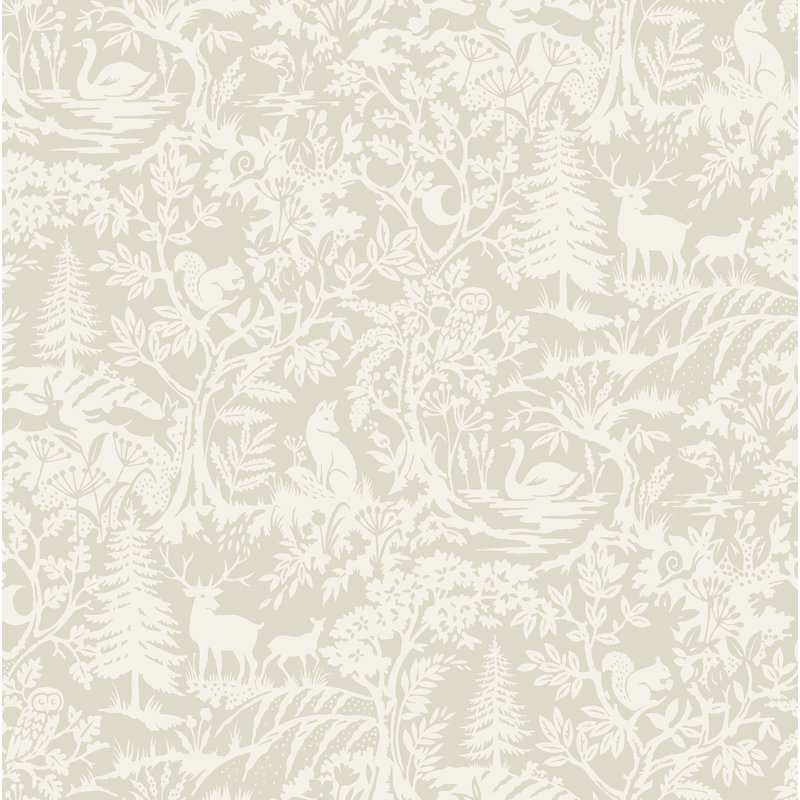 Double rouleau préencollé Talum, Taupe