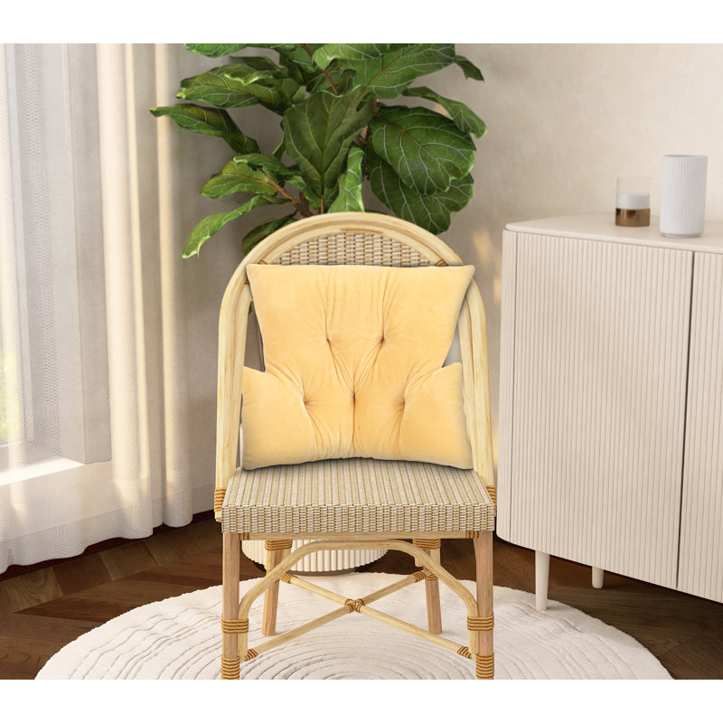 Coussin dossier, Beige