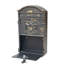 Boîte aux lettres murale verrouillable en fonte d'aluminium-989399386-989399380