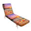  Coussin de patio pour l'extérieur 3 po Tropical Sunset Beach Turquoise Waves Floating Pink Plumeria