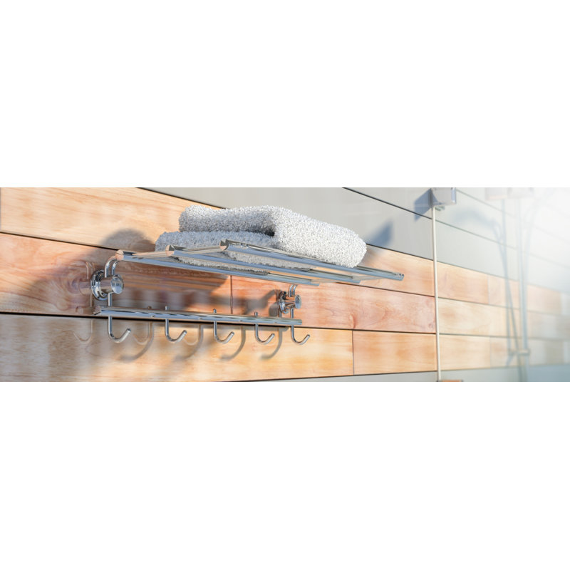 Azu 4 Wall Towel Rack