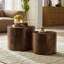 Ensemble de 2 tables basses gigognes en MDF pour le salon-128966601