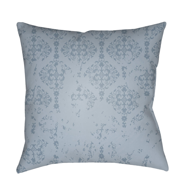  Indoor/Outdoor Throw Pillow, Aqua