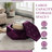 Elegant, Purple, Polygon Diamond , Velvet , Ideal, Footrest, Storage, Dorm Purple Storage Comfortable Seating And Spacious For Dressing Room, 34"L X 30.5"W 13.5"H-953123733