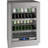 U-Line 23.625'' W Built-In 148 Cans (12 oz.) 5.2 Cubic Feet Beverage Cooler with Reversible Glass Door