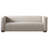 Tanecia Mid-Century Modern Velvet Channel Tufted 3-Seater Sofa-1327272543