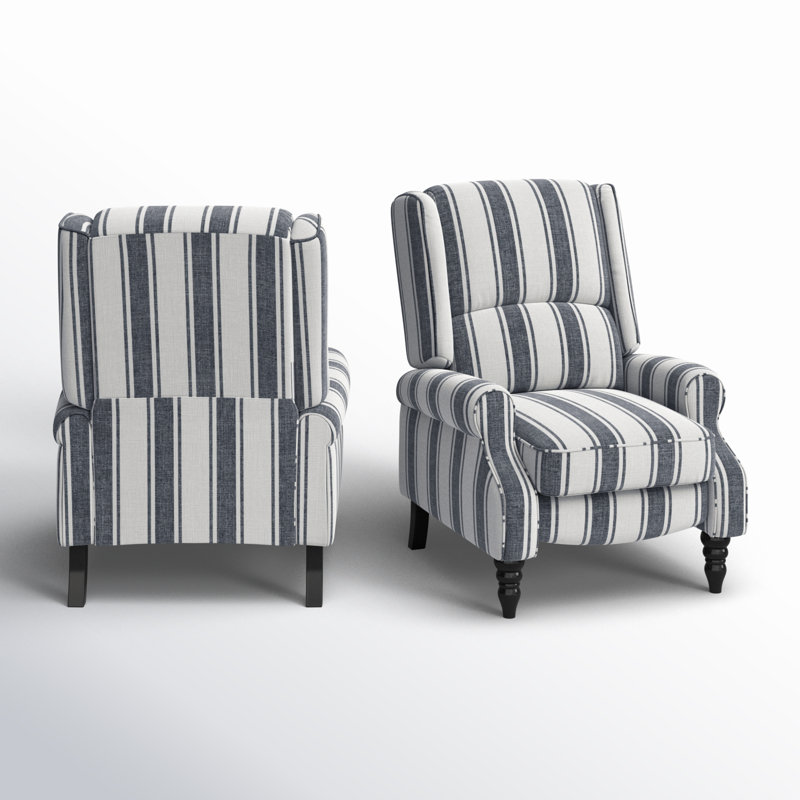 Fauteuil inclinable standard Brody de 31 po de largeur, Rayure noire