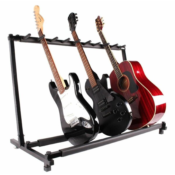 Mardina Multiple Guitar Stand, Corner Record Player Stand 8 Guitar Rack  Holder Floor
