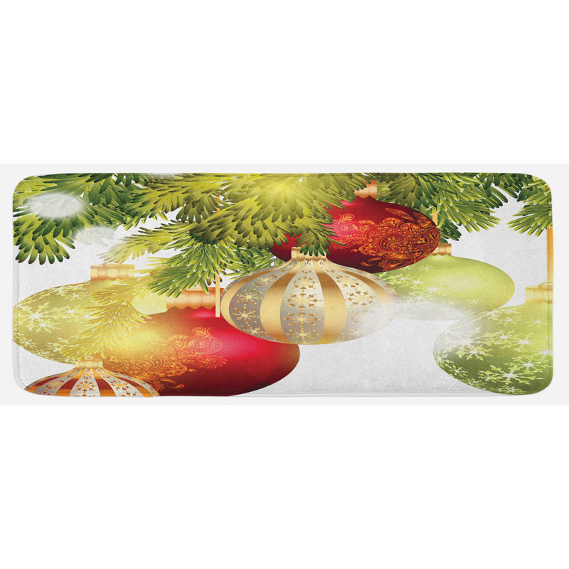 Traditional Synthetic Kitchen Mat