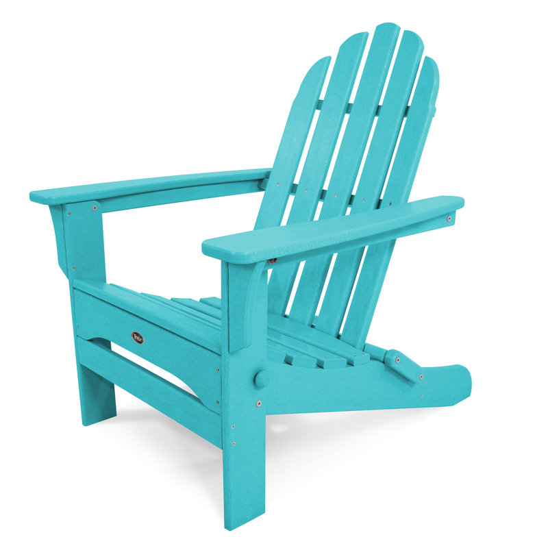 Adirondack pliant POLYWOOD Cape Cod, Turquoise