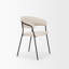 18.87'' H Upholstered Metal Dining Chair-91893828