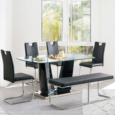 Ensemble repas Altrina Free Form L 63 po x l 35,4 po