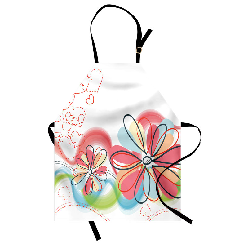 Tablier floral