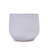 3 Piece Modern Ceramic Flowerpot, Matte White With Drainage, Suitable For Patio, Garden, Windowsills, Weather - , Frost And Heat-835541224