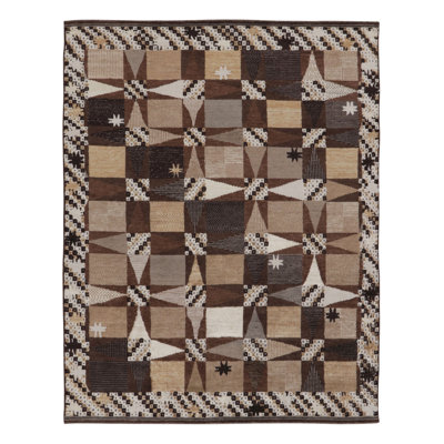 Scandinavian One-of-a-Kind 9'0X12'0 Hand Knotted Area Rug