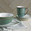 Regency Green Set of 4 Coffee Beakers/Mugs