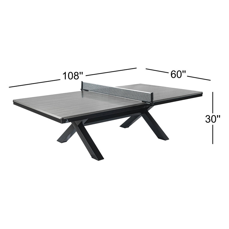 Joola Brighton Table Tennis and Dining Combo Table, Office Ping Pong Table with X-legs