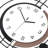Wall Clock With Pendulum