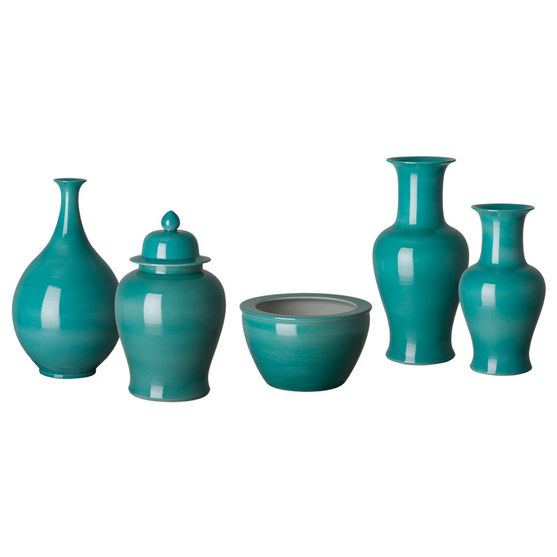 Logan Square Ceramic Floor Vase