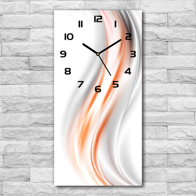 Jaquline Glass Wall Clock