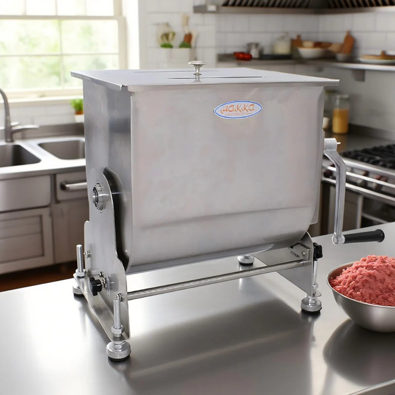 Mélangeur de viande manuel Hakka 22,5 litres / capacité de 45 lb