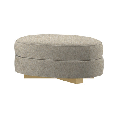 Repose-pieds ovale standard de 48 po de large Egg