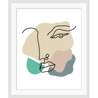 Face - Single Picture Frame Print