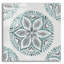 Bungalow Rose «Star Mandala 2» par Yvette St. Amant, art mural en verre acrylique, 36 po x 36 po-1173864680