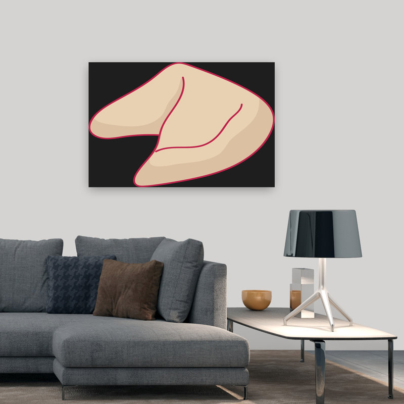 Art mural contemporain Lucky Fortune, H 32 po x l 48 po