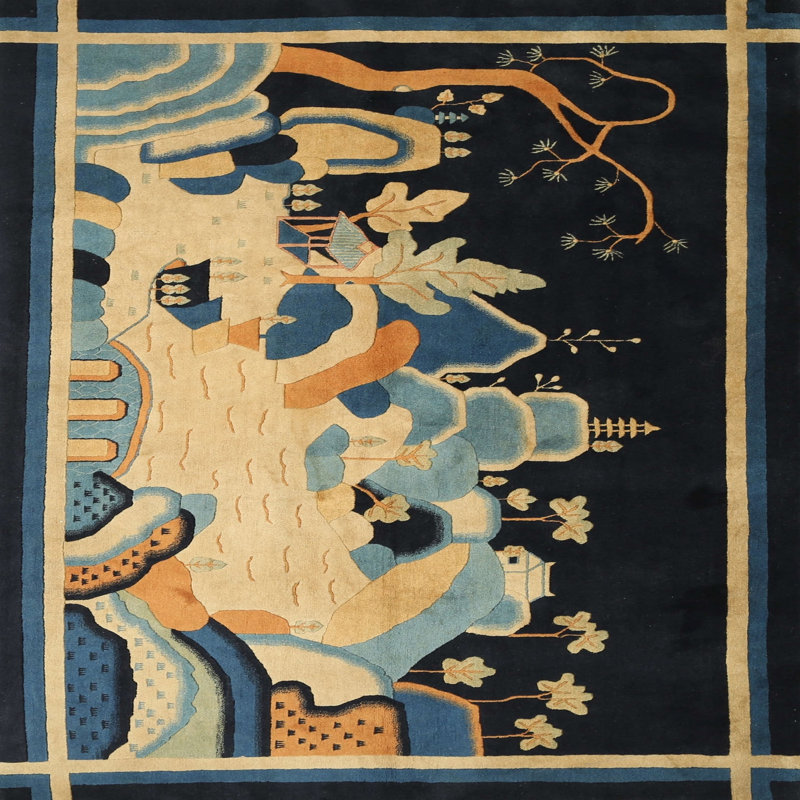 Indoor Rug, Round 4'