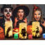 3 Pack Halloween Flickering LED Candles: Battery-Operated, Themed for Spooky Horror Decor