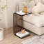 Table d'appoint en acrylique, table de bout-1600591735