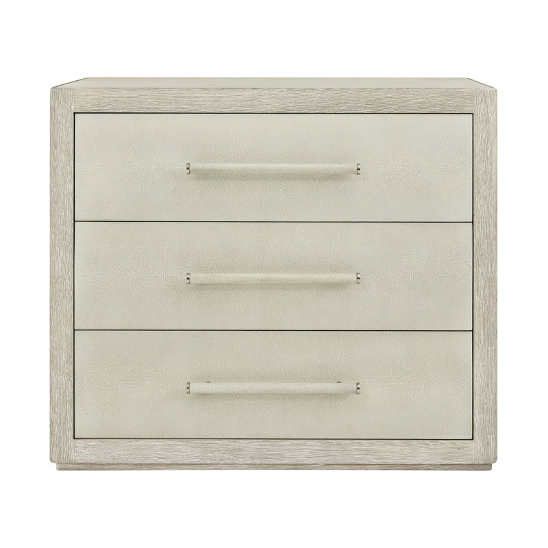Maxwell 3 - Drawer Nightstand, Cashmere