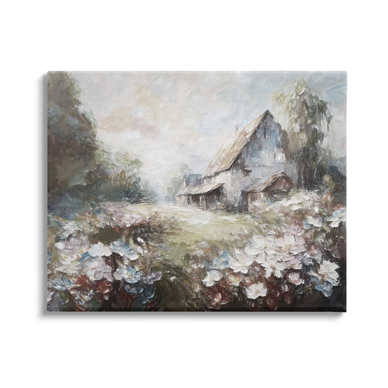 " Soft Meadow In Countryside " by Ramona Murdock, 30" H x 40" W x 1.5" D